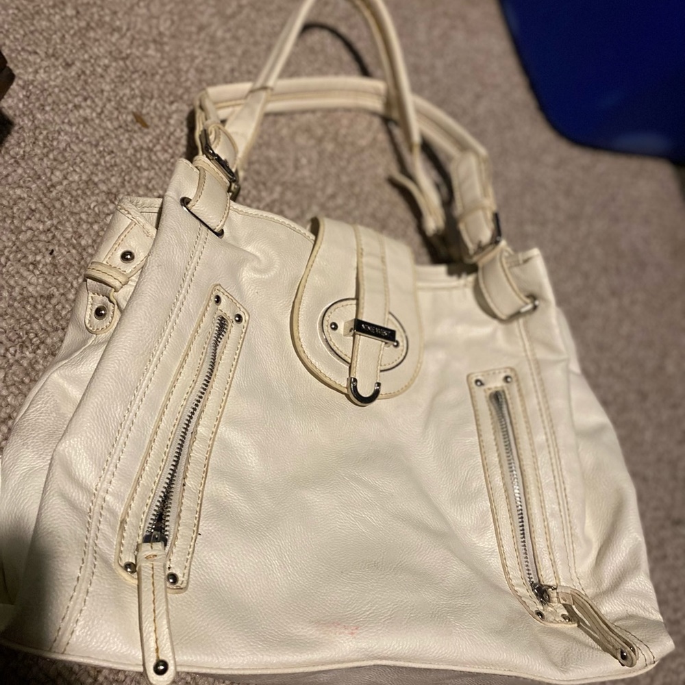 White purse good size